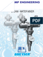 CSF Steam Water Mixer Brochure