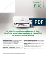 Ficha Técnica SureColor F170