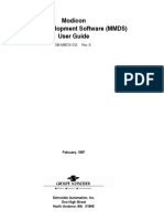 Modicon Motion Development Software (MMDS) User Guide: GM-MMDS-002 Rev. B