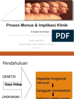 Teori Proses Menua, Immunesecense, Inflammaging, Implikasi