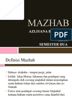 MAZHAB