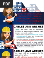 Lesson 2. Statically Determinate Structures - Part 3 Cables and Arches