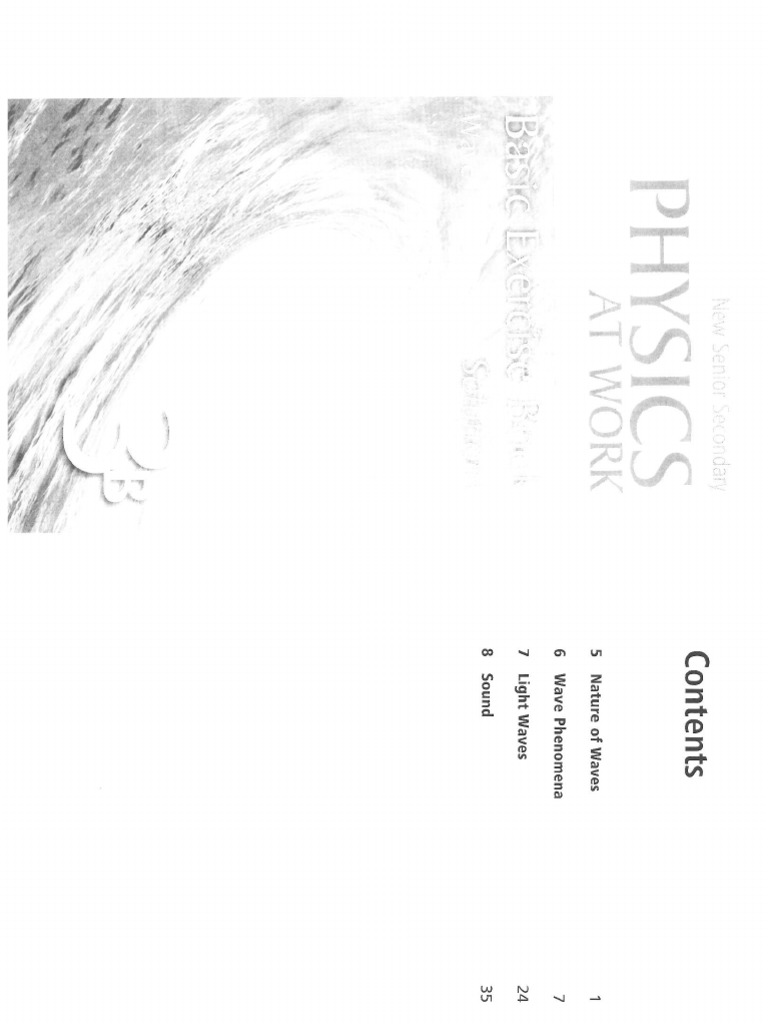 NSS Physics at Work-Basic Exercise Book Sol 3B | PDF