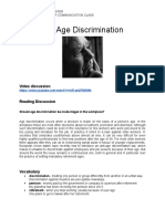 Age Discrimination: Video Discussion