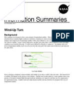 NASA Information Summaries Wind-Up Turn