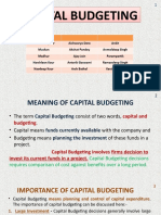Capital Budgeting Final