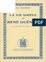 La Vie Simple de René Guénon