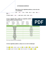 ACTIVIDADES DE REPASO Psicología Clínica