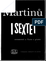 Martinu,B.Sexteto FL, OB, CL, 2 FG PNO