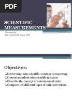 Scientific Measurements