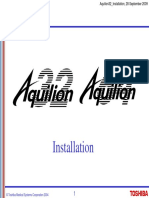 Aquilion32 Installation