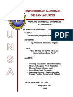 Tributación y Negocios Internacionales - Los Efectos Del COVID-19 en Las Importaciones Hacia Perú