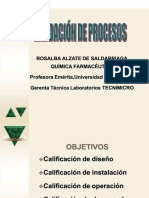 Validación procesos farmacéuticos OMS 2006