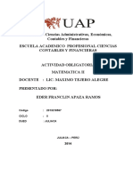 TRABAJO DE MATEMATICA II