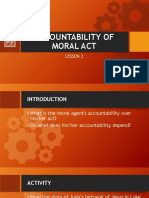 Understanding Moral Accountability