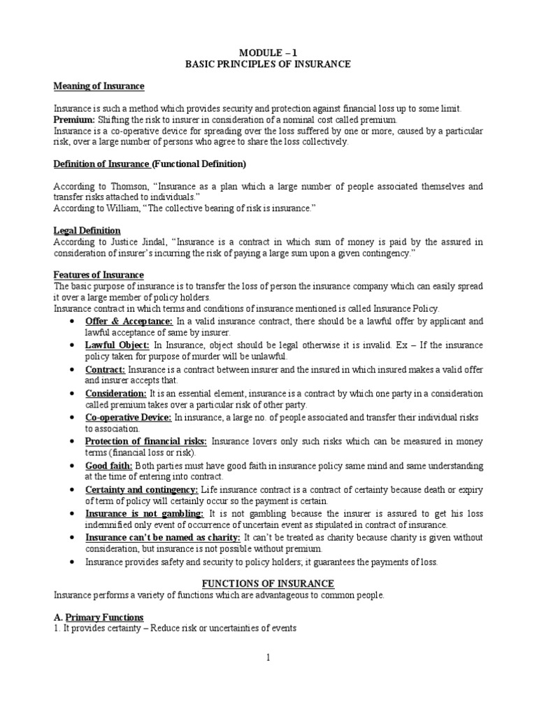 Insurance & Risk Management | PDF | Reinsurance | Insurance