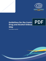 OCIMF Guidelines for the Control of Drug and Alcohol Onboard Ship 2020 06