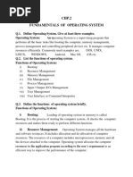 CHP.2 Fundamentals of Operating System