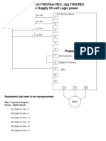 2 Wire Run FWD/Run REV, Jog FWD/REV Drive Supply 24 Volt Logic Power