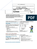 Minimo Comun Divisor y Minimo Comun Multiplo de 6to 04 de Octubre