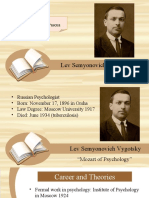 Lev Semyonovich Vygotsky: Annie Babe Pascua