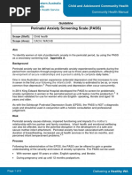 Perinatal Anxiety Screening Scale