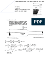 PDF Ecuacion de Bernoulli O60m Por La Tuberia de La Figura 618 Fluyen DL