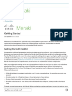 Getting Started - Cisco Meraki