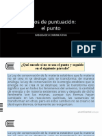 Semana 6 - SÁBADO - DOMINGO - Signos de Puntuación - El Punto