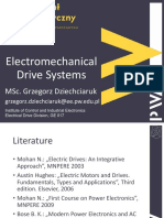 Electromechanical Drive Systems: Msc. Grzegorz Dziechciaruk