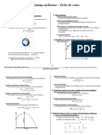 Champ Uniforme Fiche Cours
