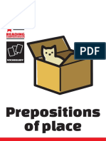 Prepositions of Place: Vocabulary