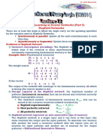 Lecture 12 - Supervised Learning - Hopfield Networks - (Part 5)