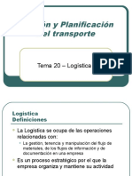 Logística y transporte: gestión de flujos y optimización de costes