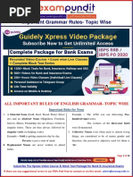 English Grammar Topics List PDF Free Download PDF Hunter | PDF ...