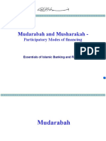 Mudarabah and Musharakah - : Participatory Modes of Financing