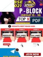 12th Board Sprint-P Block (Group 15-18) #2
