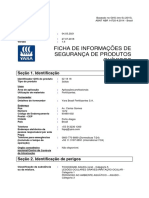 Ficha de Informações de Segurança de Produtos Químicos: Seção 1. Identificação