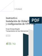 Instructivo Instalación de Global Protect y Configuración de VPN GEB