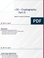 Security in Computing - Lecture 05 - Week 05