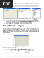 Proteus Simulation Program: FIG 1: PIC C Start Screen. FIG 2: The Body of Any Program. FIG 3: Compile Confirmation