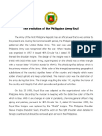 Philippine Army - The Evolution of The Philippine Army Seal