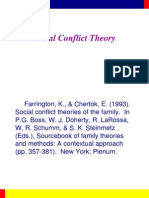 Sourcebook - Theory of Social Conflict On Family