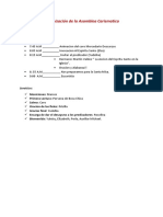 Organización de La Asamblea Carismatica