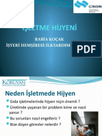 İşletme Hijyeni