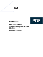 Information: Base Station System Technical Description (TED:BSS) BS-240/241