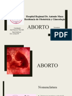Aborto: Definiciones, clasificaciones, etiología y patogénesis