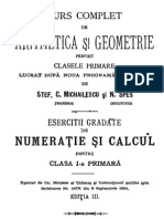 Curs Complet de Aritmetică Şi Geometrie Pentru Clasele Primare