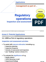 Regulatory Operations: II. 2 Quality Risk Management As Part of