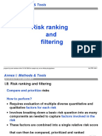 Risk Ranking and Filtering: Annex I.8
